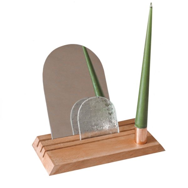 آینه چوب و مس شاهزاده باغ بزرگ