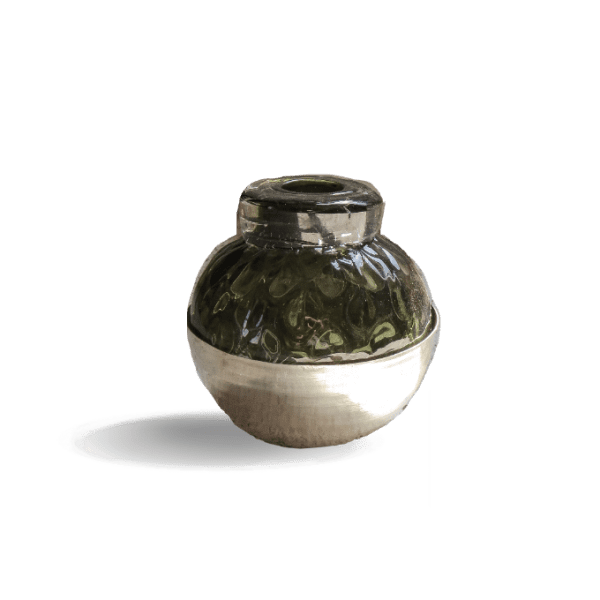 گلدان شیشه ای دستساز